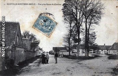 Photos Et Cartes Postales Anciennes De Marville Moutiers Br L