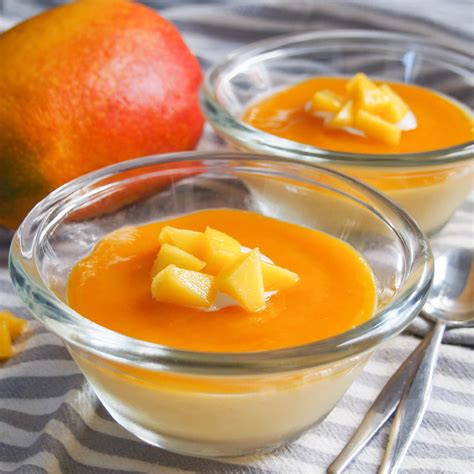 Mango Panna Cotta Easy Recipe