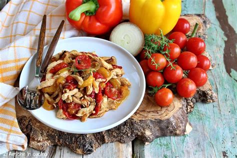 Insalata Di Pollo E Peperoni Ricetta Estiva Amiche In Cucina