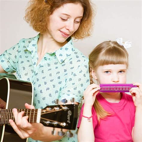 2pcs Translucent Kids Harmonica, 10 Hole Harmonica For Toddler ...