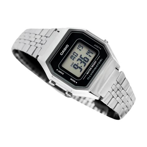 Zegarek Damski Srebrny Casio Vintage Retro Collection La Wa Df