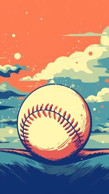 Premium AI Image | design of baseball