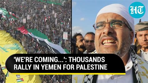 Will Turn Red Sea Into U S Graveyard Yemen Erupts Over Gaza