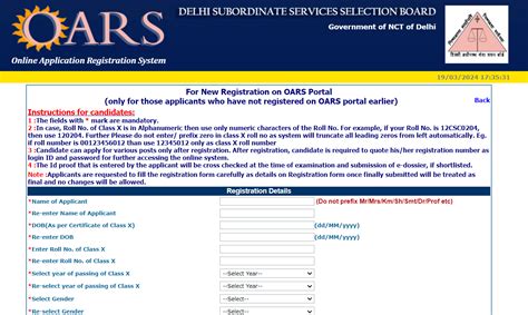 Dsssb Registration 2024 Begins For 1499 Vacancies