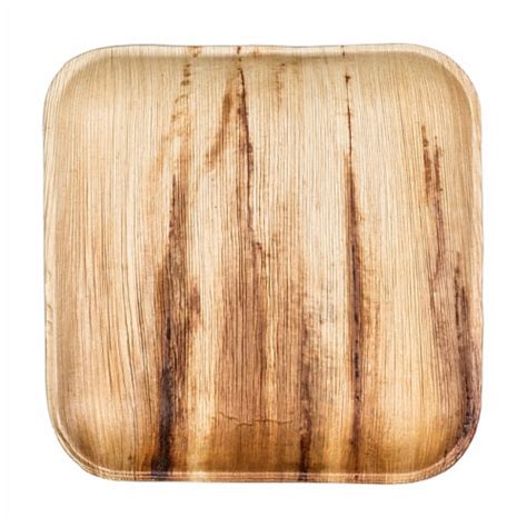 Square Palm Leaf Eco Friendly Disposable Platters Platters