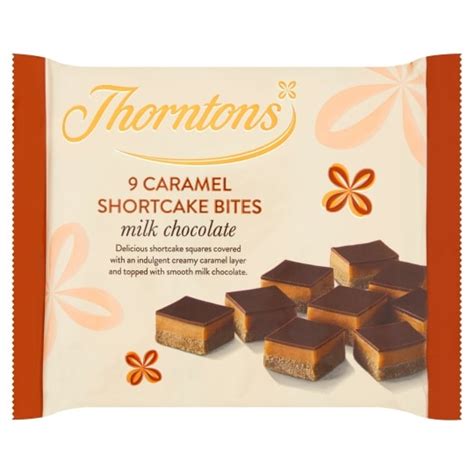 Thorntons Mini Caramel Shortcakes 12 Pack Tesco Groceries