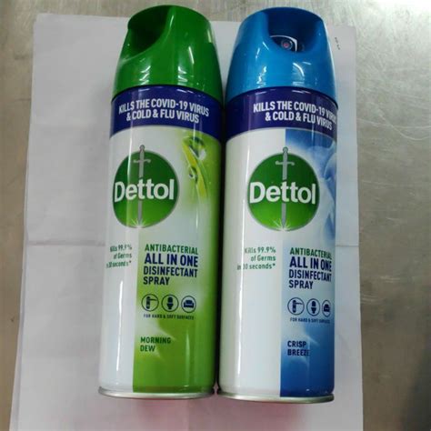 Dettol Disinfectant Spray Ml Morning Dew Crisp Breeze Shopee Malaysia