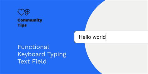 Keyboard Input V Figma Community