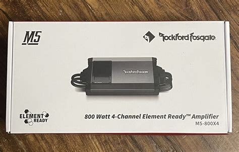 Rockford Fosgate M X Watt Channel Element Ready Amplifier