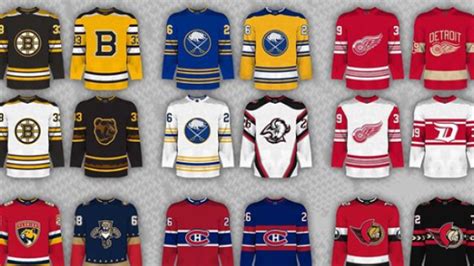 Which NHL team has the nicest jersey concept foursome of this bunch ...