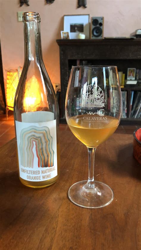 Unfiltered Natural Orange Wine Rwine