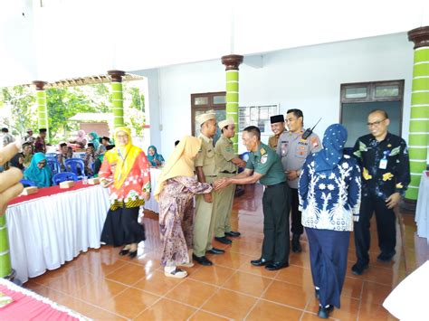 Danramil Kawedanan Hadiri Pengambilan Sumpah Kasi Kesejahteraan