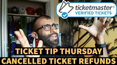 How To Get Your Money Back When An Event Gets Cancelled Ticket Tip Thursday Youtube