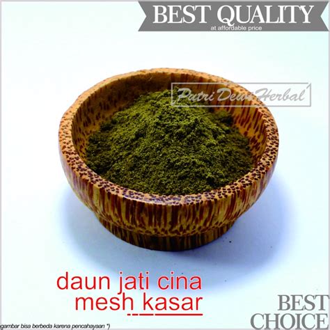 Jual Daun Jaticina Bubuk Kg Mesh Kasar Gram Senna