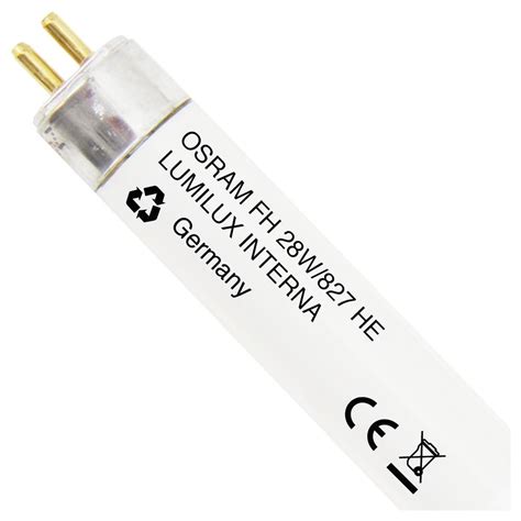 Osram Lumilux T5 FH HE 28W 827 Blanc Très Chaud 115cm Leroy Merlin