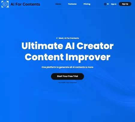 AI For Contents AI Tool Info Reviews Alternatives Sayhi2 Ai