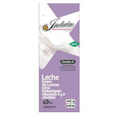 SuperMax INDULAC LECHE ENTERA SIN LACTOSA 48 OZ