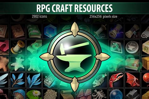 Rpg Craft Resources 2d 图标 Unity Asset Store