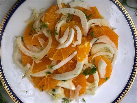 Italian Fennel And Orange Salad A Winter Salad Recipe From Sicily