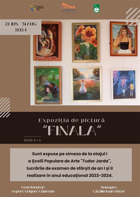 Școala Populară de Arte Tudor Jarda Cluj Napoca EXPOZITIE DE PICTURĂ