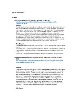 Sjd Ass Assignment Module Sjd Name Mbalenhle