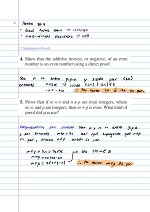 Tarea 2 Tarea Matemáticas Discretas 2 Basic Conectives a b c d