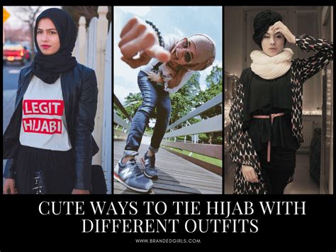 18 Cute Ways To Tie Hijab Fashionably With Different Outfits