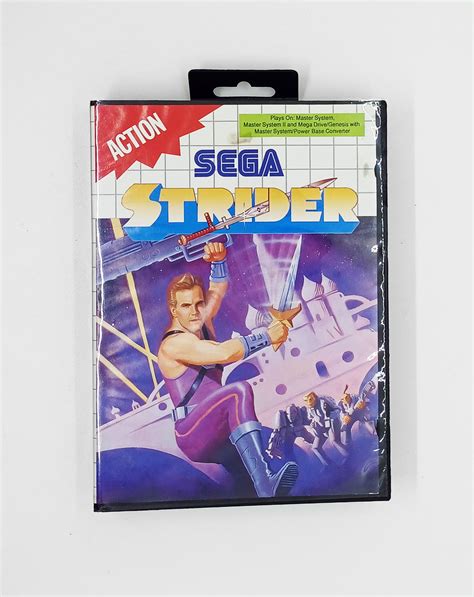 Master System Strider SN Exclu Web Matos And Games