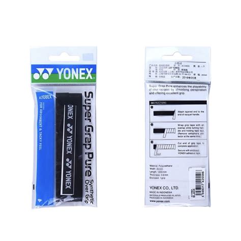 X Yonex Ac Ex Super Grap Pure Synthetic Over Grip Tennis Badminton