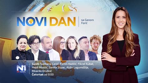 Svetlana Cenić I Brojni Drugi Gosti U Novom Danu Na N1 N1