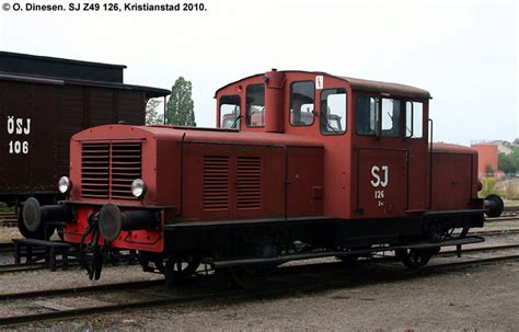 SJ Z49 126 blev tillverkat av Kalmar i 1942