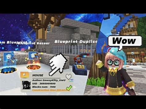 New Skyblock Blueprint Duplication Update Blockman Go YouTube