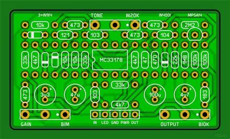 MXR Zakk Wylde Overdrive ZW-44 project by implex - Stomp Box Schematics