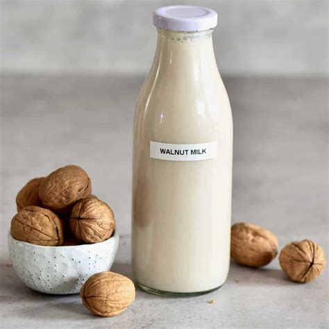 How To Make Homemade Walnut Milk Alphafoodie