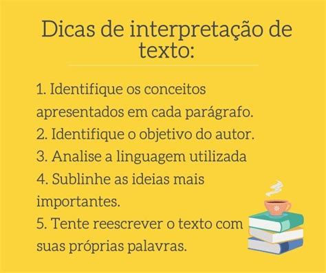 Dicas De Como Melhorar Sua Interpreta O De Texto Cai Direto No Enem