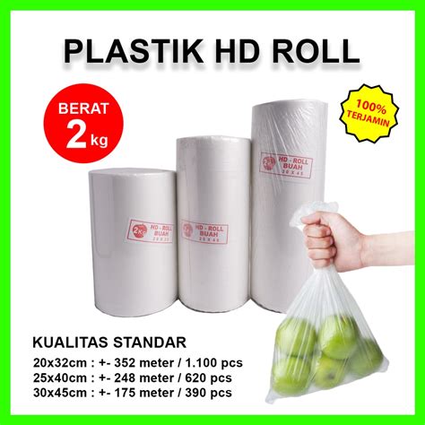 Plastik Hd Roll Plastik Buah Sayuran Plastik Fotocopy Kg Untuk