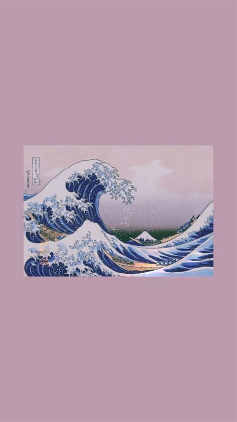 Another one great wave art hoe aesthetic iPhone, Lavender Aesthetic HD ...