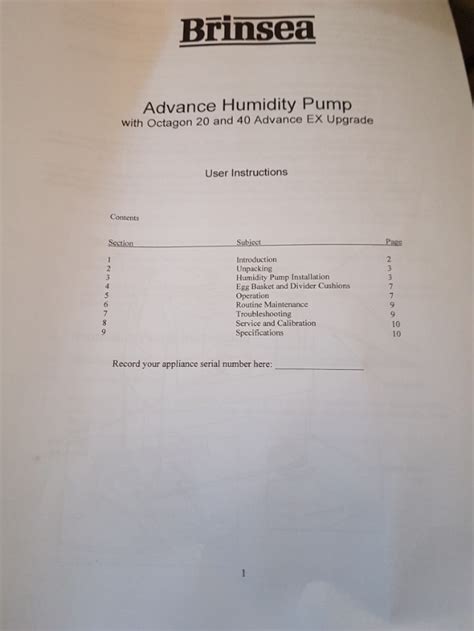 Brinsea Advance Humidity Pump New Bulletin Board On Carousell