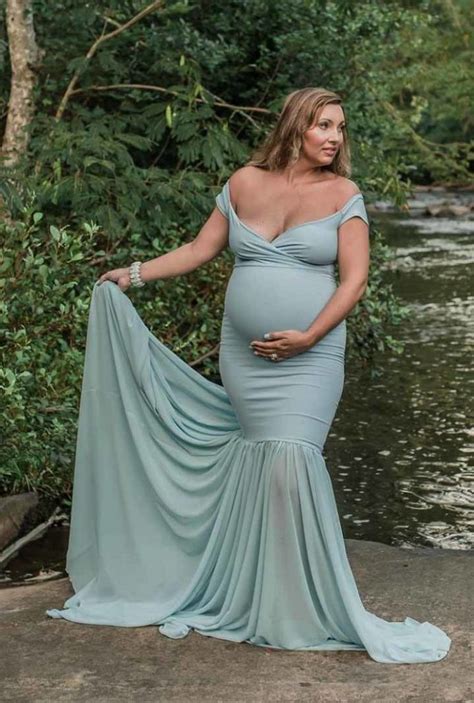 Mermaid Maternity Dress