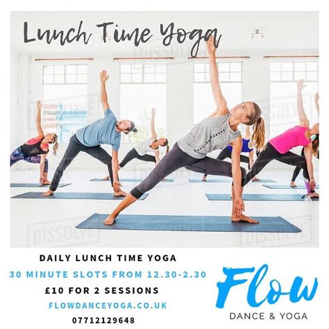 Lunch Time Yoga • 30 Minute Sessions Tues Fri The Perfect Way To Fit