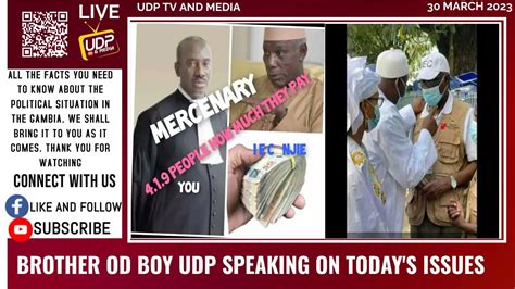 Brother Od Boy Udp Speaking On Today S Issues Youtube