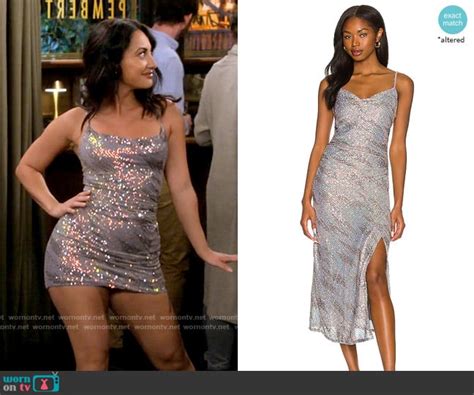 Wornontv Valentinas Sequin Mini Dress On How I Met Your Father