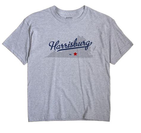 Map Of Harrisburg Va Virginia