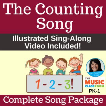 Counting 1-20 | Counting Song & Activity | mp3s, PDF, SMART, Video