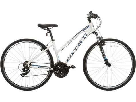 Carrera Crossfire 1 Womens Hybrid Bike White S M L Frames