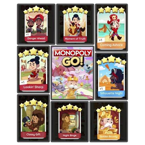 Monopoly Go Sticker Cheapest 4 N 5 Star Ready Stock Shopee Malaysia