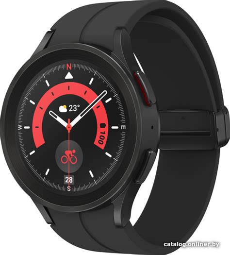 Samsung Galaxy Watch 5 Pro 45 мм (черный титан) умные часы купить в Минске