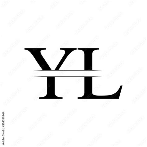 Vetor De Initial Yl Logo Design Vector Template Creative Letter Yl Business Logo Vector