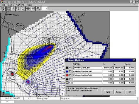 Processing Modflow Groundwater Modeling System Software