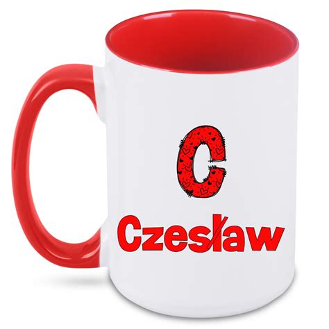 Kubek Duży 440 Ml Prezent Z Imieniem Czesław Dla Czesława 5 Inna